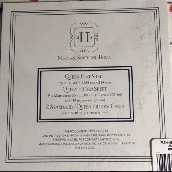 🎄 🆕 Christmas Lights, Flannel Sheet Set, Queen - Picture 3 of 3